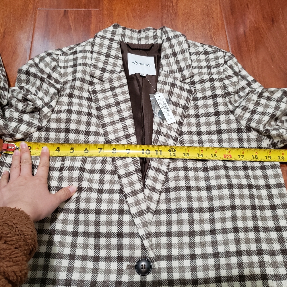 Larsen Blazer in Undyed Check medium - Picture 6 of 9